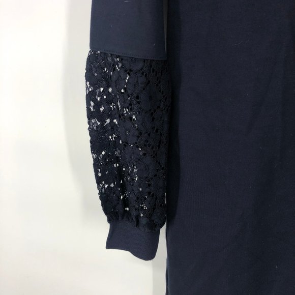 Navy Blue Ann Taylor Small Petite Dress - Picture 2 of 5